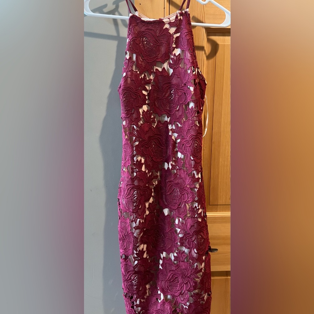 Maroon Lulu Dress